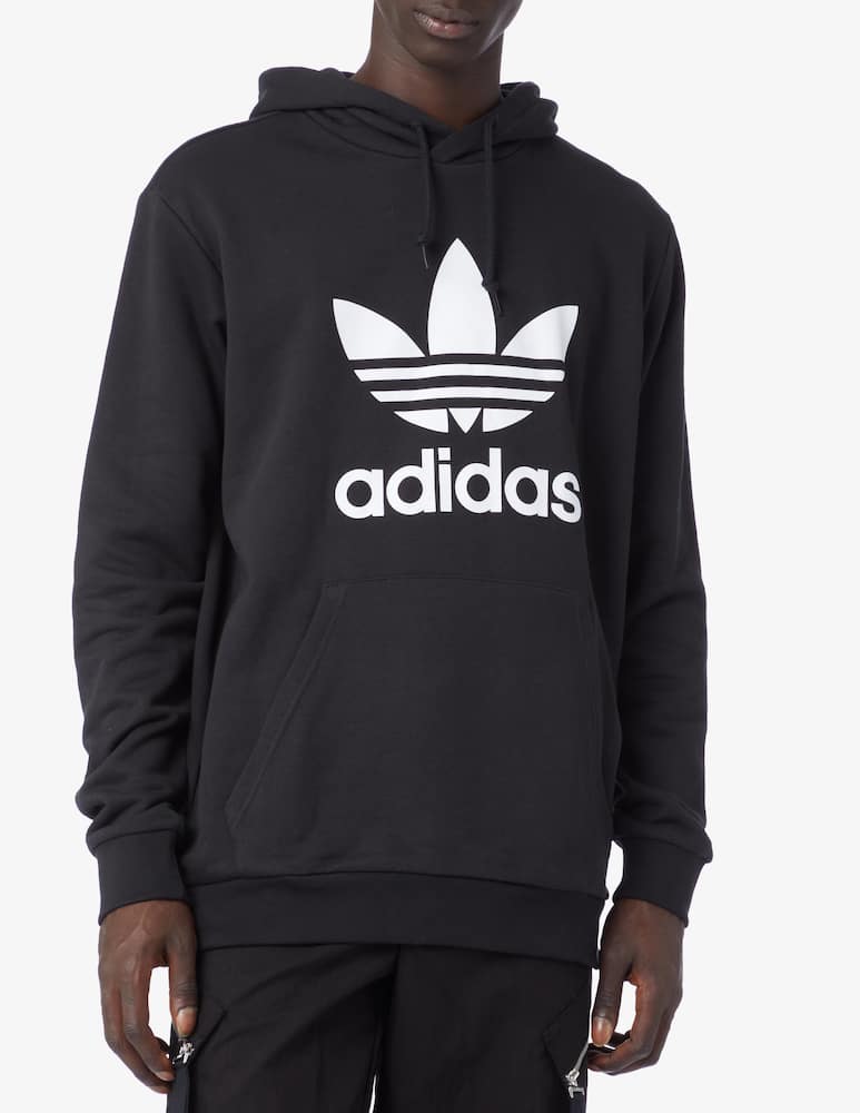 Adidas Originals Felpa con cappuccio e logo trefoil - immagine 1 Adidas Originals Felpa con cappuccio e logo trefoil - immagine 1