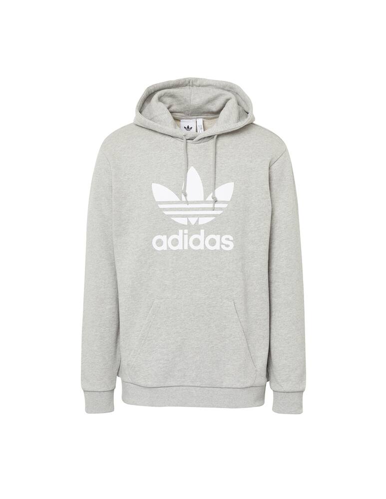 Adidas Originals Logo trefoil hoodie - grey - picture 6