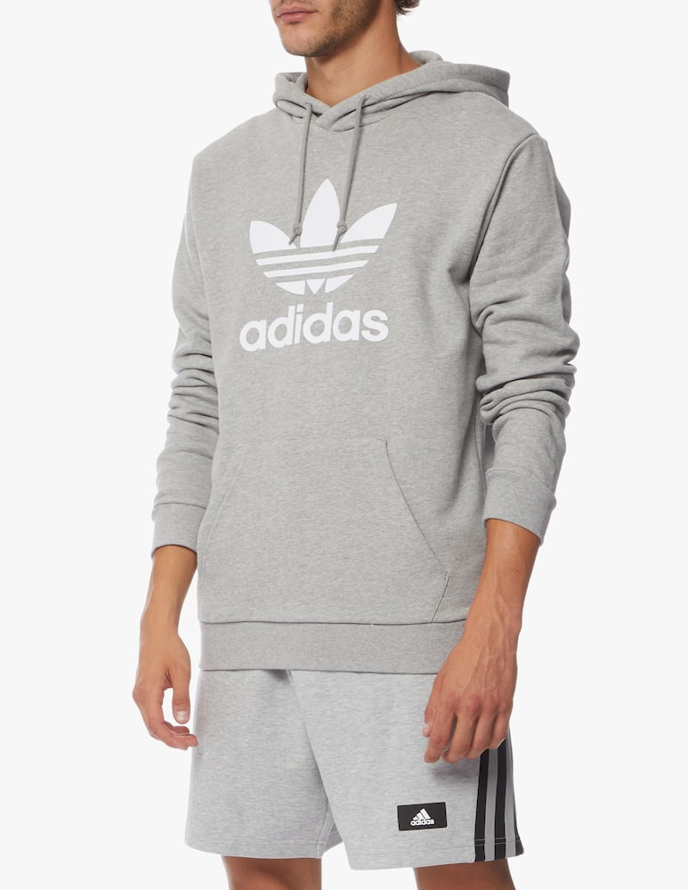 Adidas Originals Logo trefoil hoodie - grey - picture 1