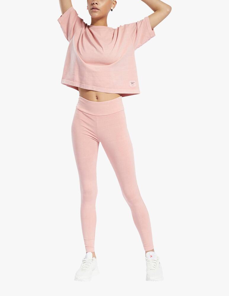 rinascente Reebok Cotton cropped t-shirt