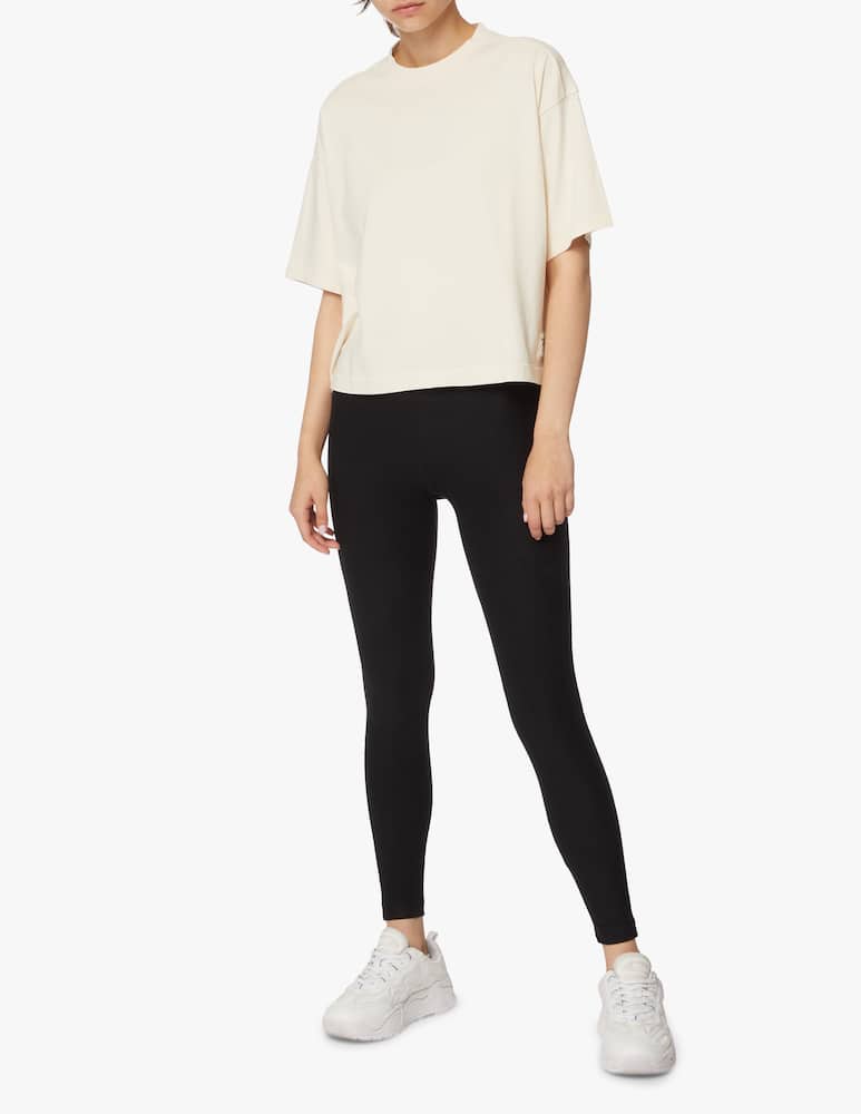 rinascente Reebok Cotton cropped t-shirt