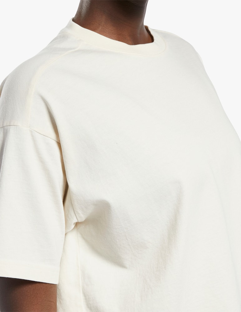 rinascente Reebok Cotton cropped t-shirt