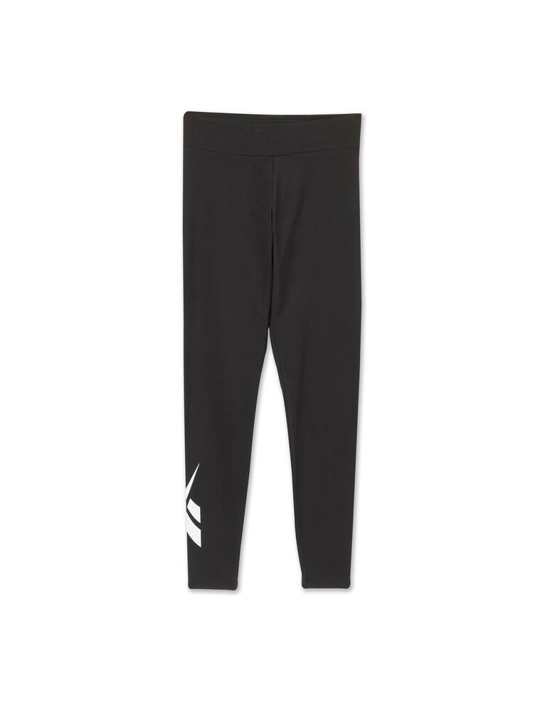 rinascente Reebok Logo sports leggings in cotton - black