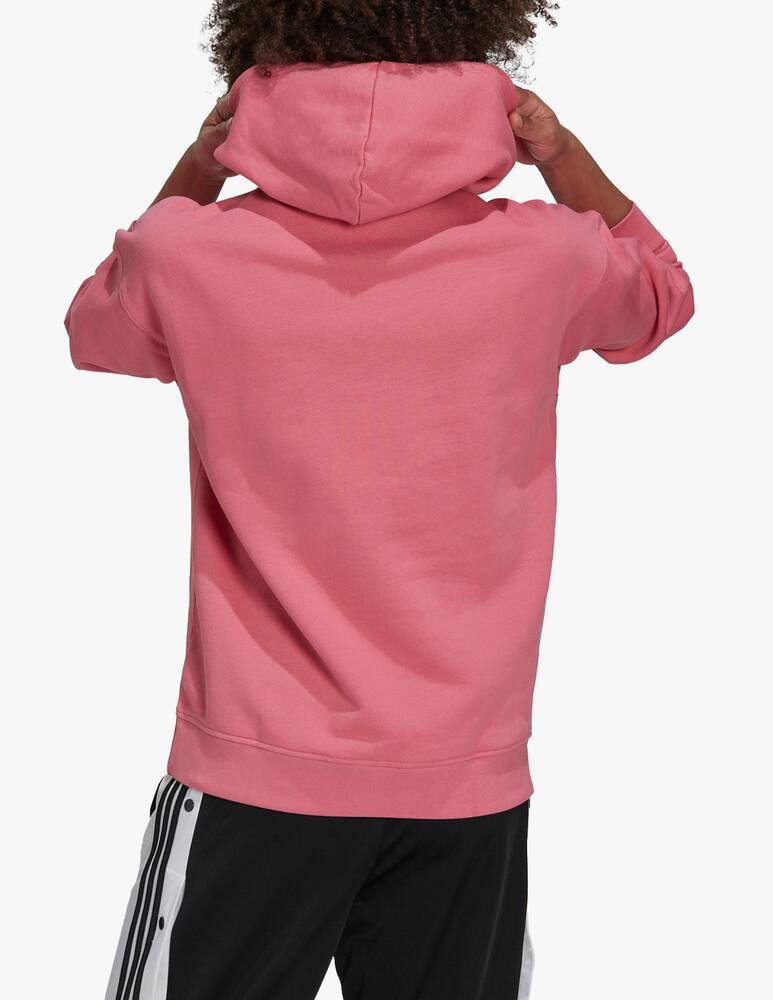 rinascente Adidas Originals Felpa con cappuccio Trefoil Rosetone