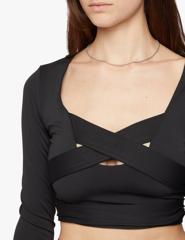 rinascente Reebok Cardi sport top