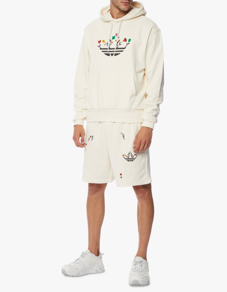 rinascente Adidas Originals Felpa con cappuccio logo flower