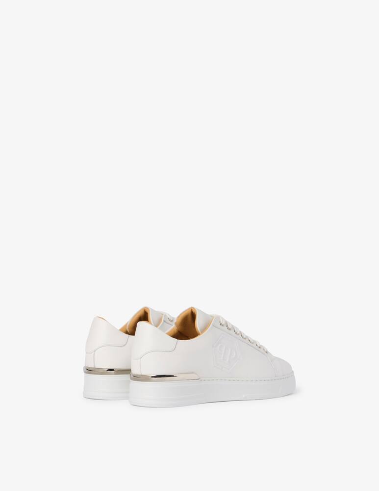rinascente Philipp Plein Hexagon leather sneakers