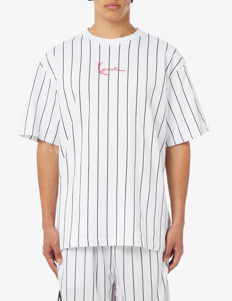 rinascente Kani Maglietta small signature gessato