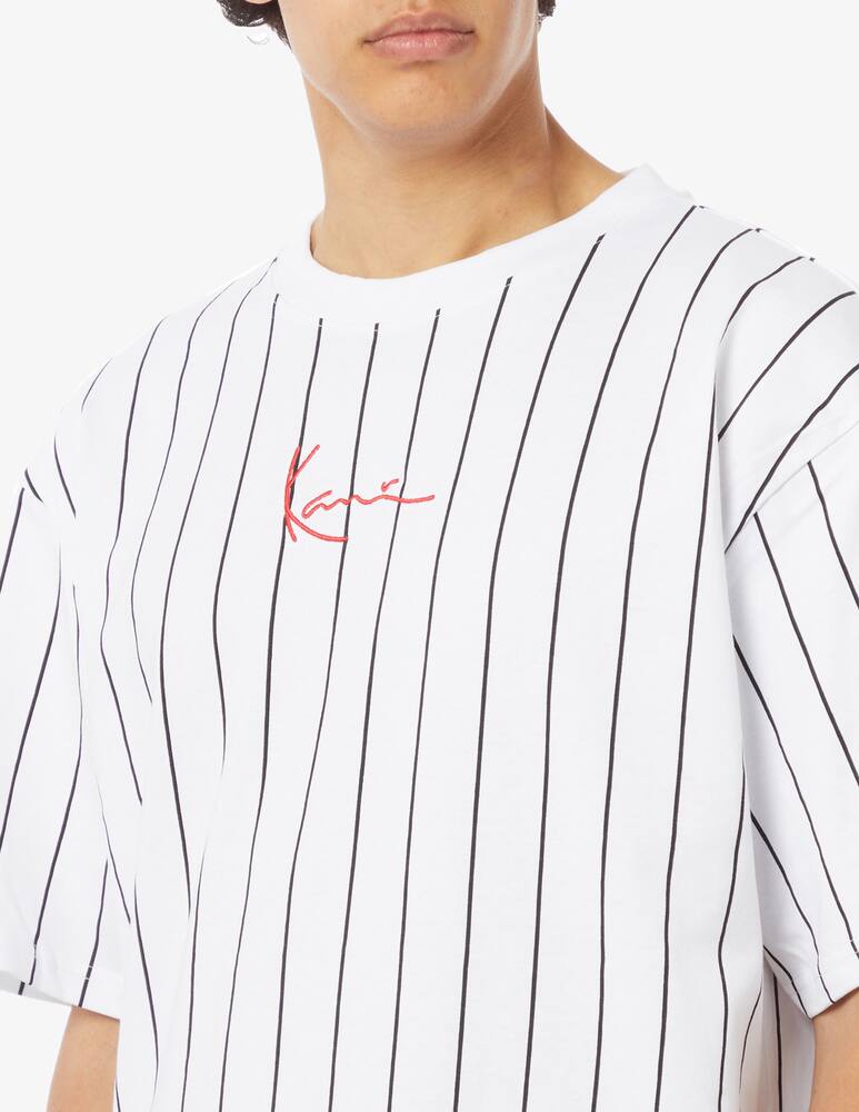 rinascente Kani Maglietta small signature gessato