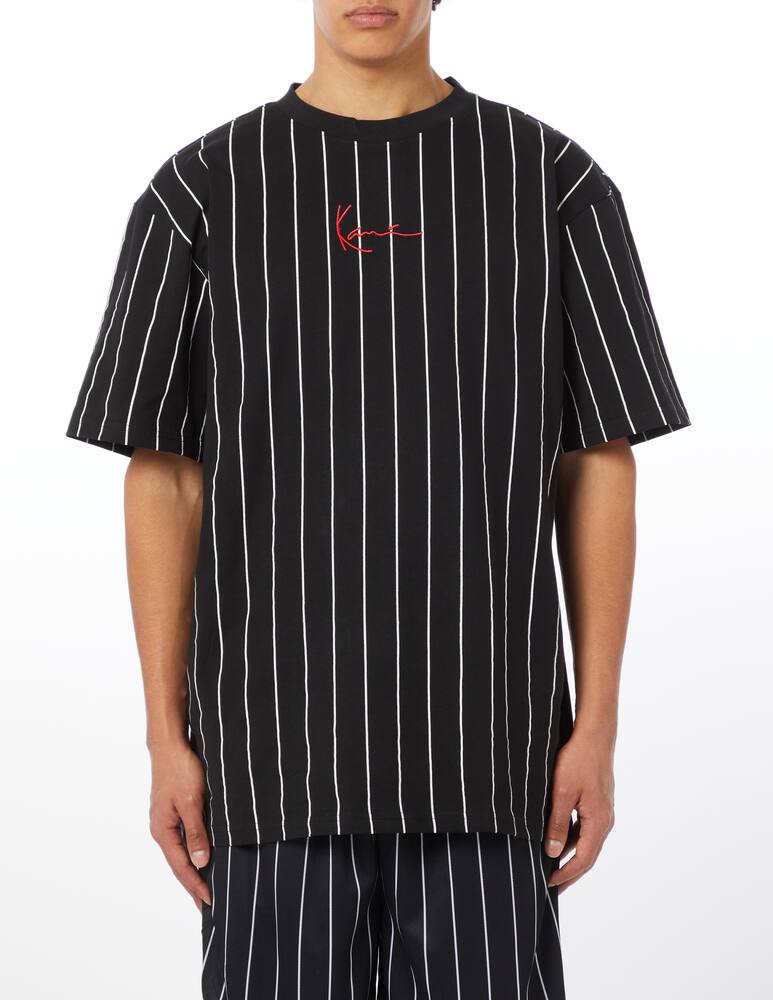 rinascente Kani Small signature pinstripe t-shirt