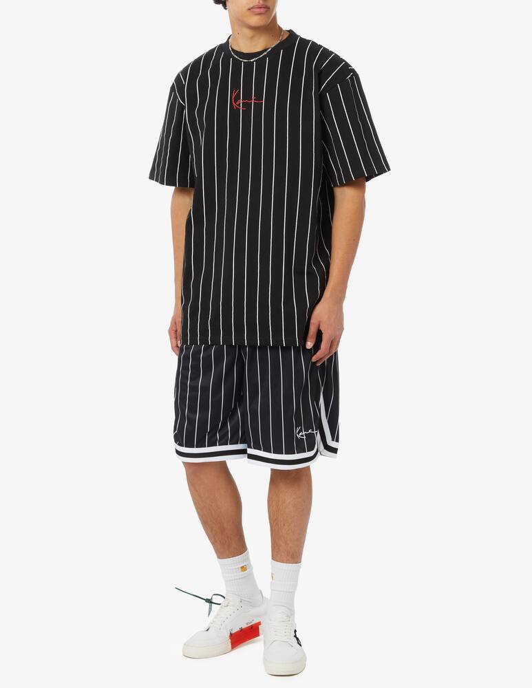 rinascente Kani Small signature pinstripe t-shirt