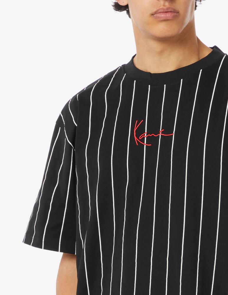 rinascente Kani Small signature pinstripe t-shirt