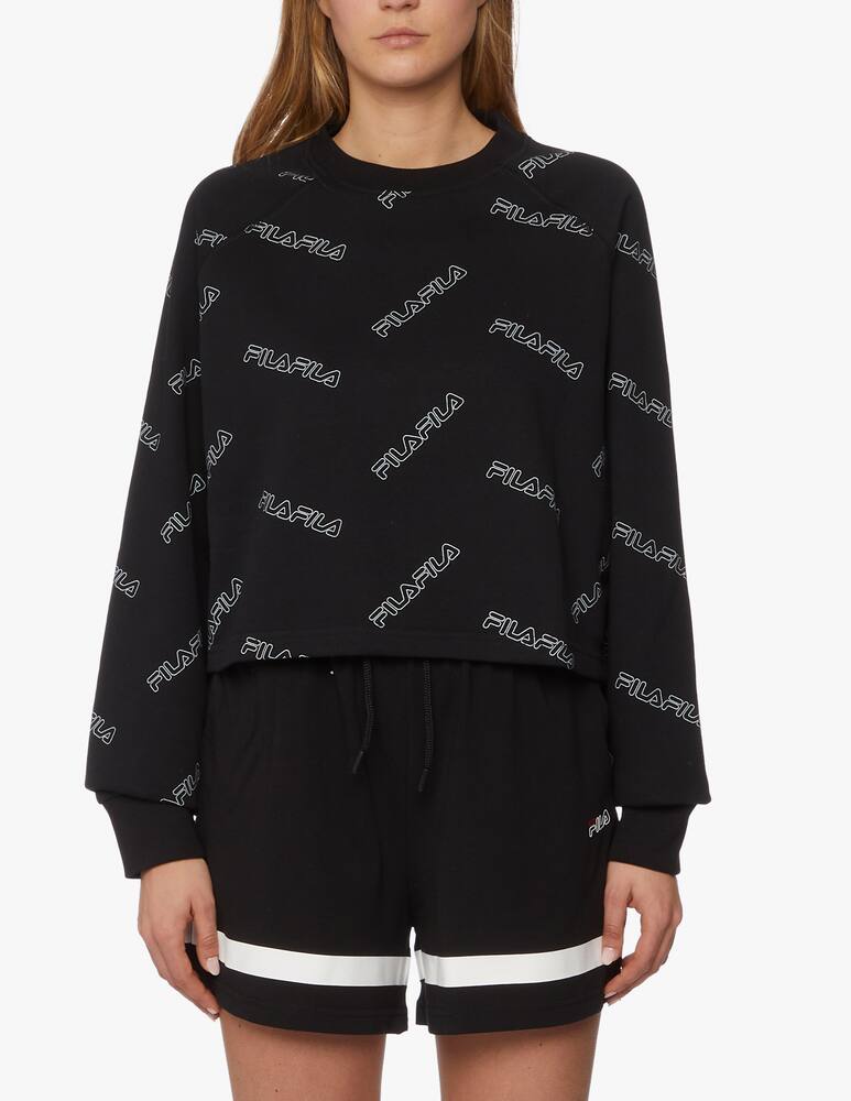 rinascente Fila Felpa cropped girocollo Jamuna