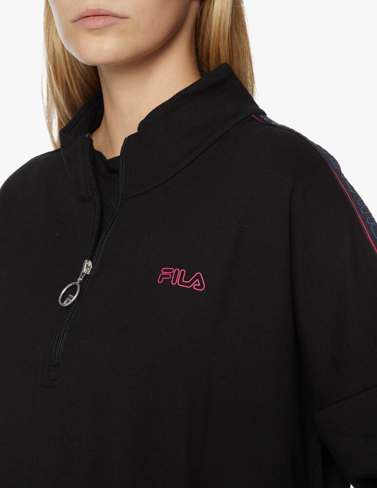 rinascente Fila Teddy sweatshirt half zip Maribel