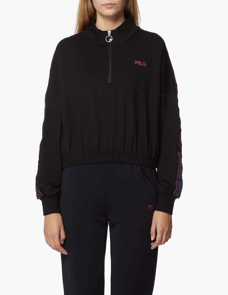 rinascente Fila Teddy sweatshirt half zip Maribel