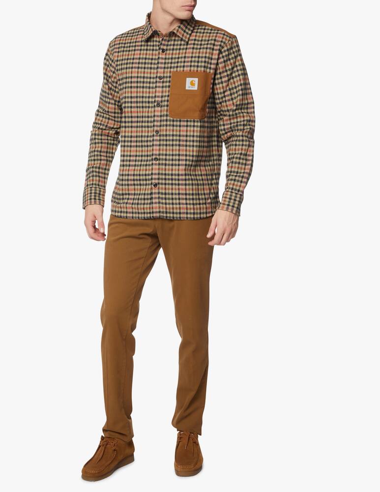 rinascente Carhartt WIP Shirt ml wool check pocket asher