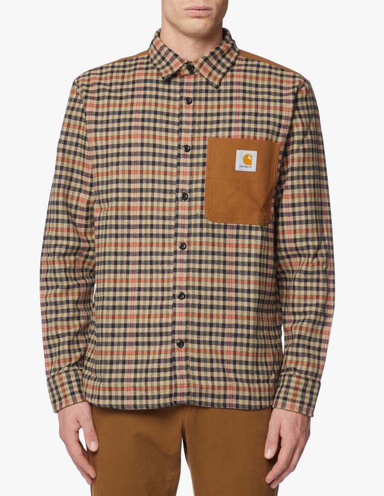 rinascente Carhartt WIP Shirt ml wool check pocket asher