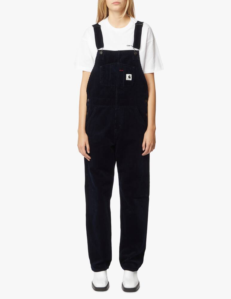 rinascente Carhartt WIP Salopette in velluto W' Bib Overall Straight