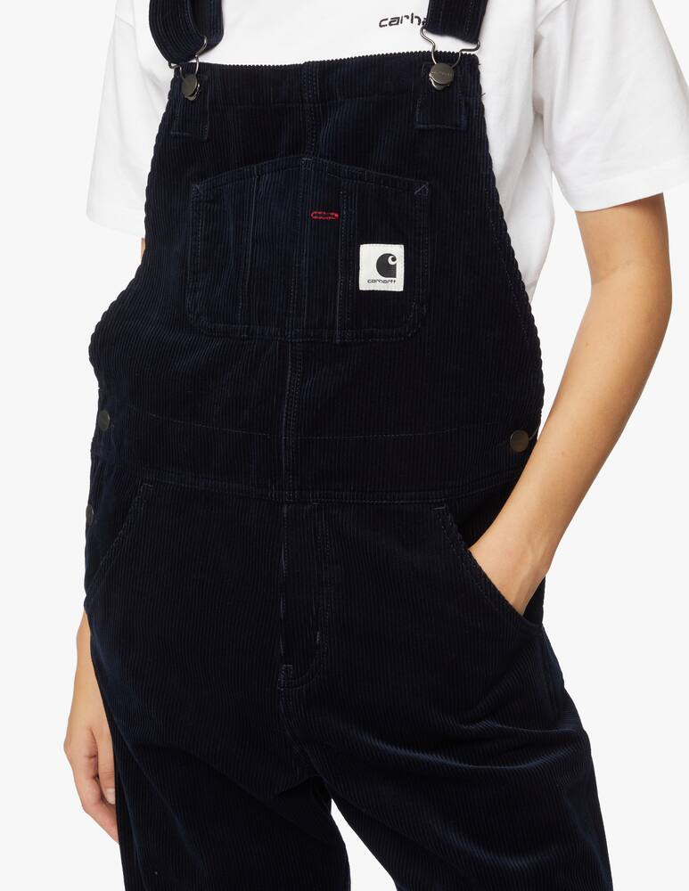 rinascente Carhartt WIP Salopette in velluto W' Bib Overall Straight