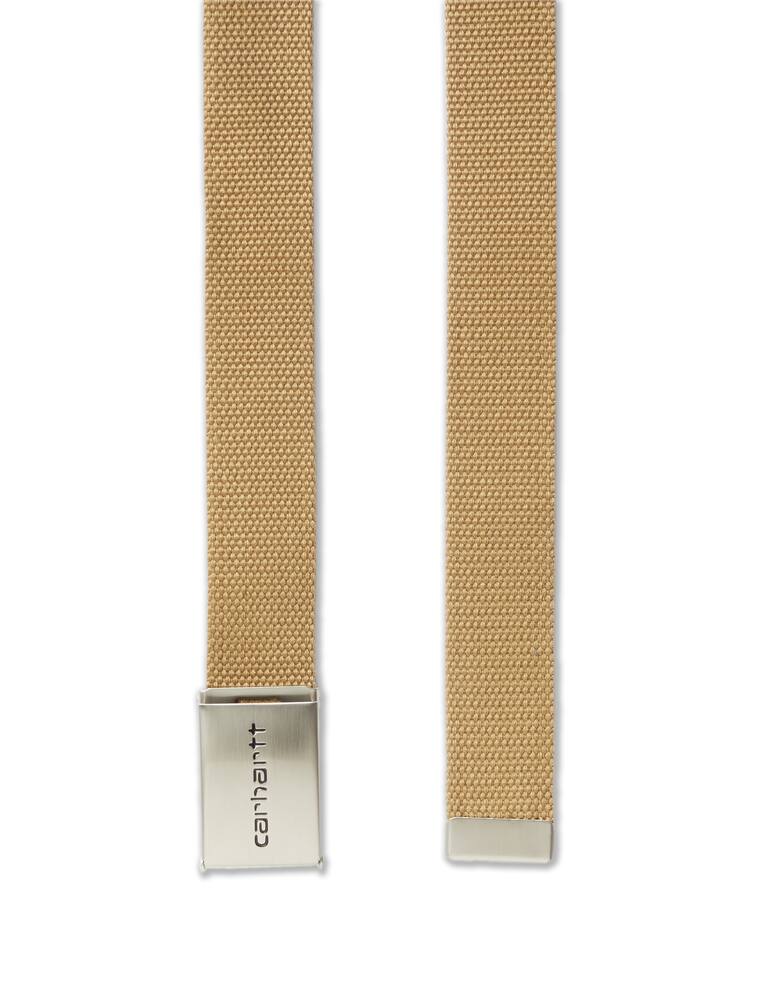 Carhartt WIP Cintura con fibbia cromata - Marrone - immagine 3 Carhartt WIP Cintura con fibbia cromata - Marrone - immagine 3
