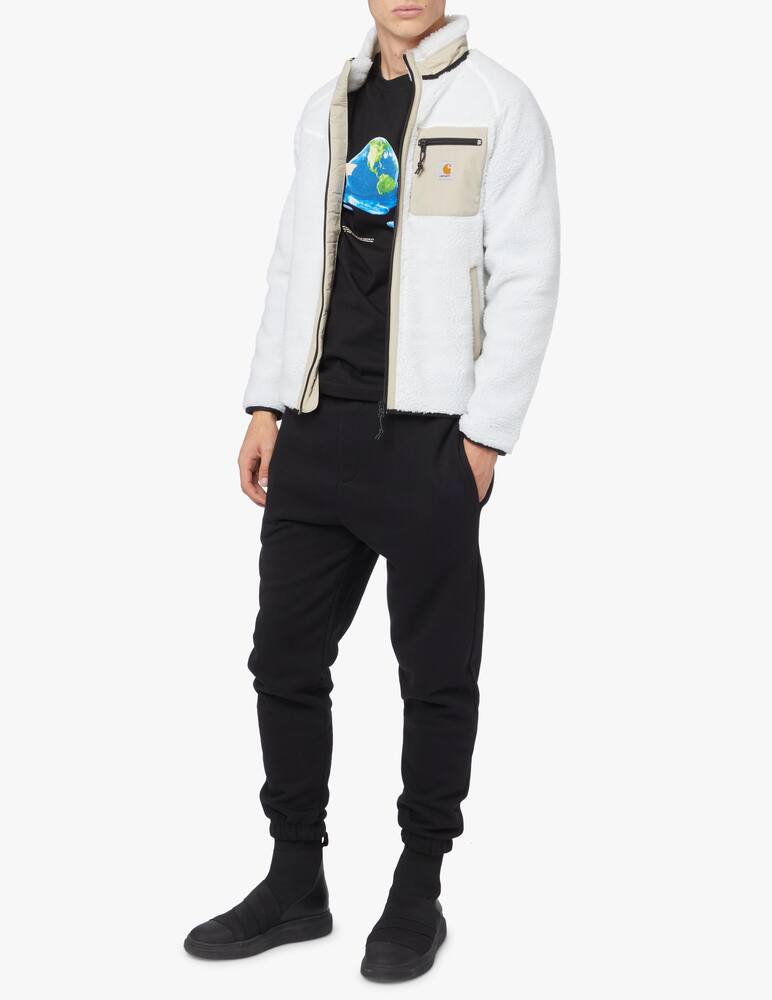 rinascente Carhartt WIP Prentis teddy fleece full zip sweatshirt