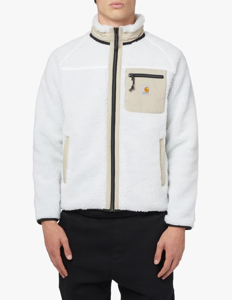 rinascente Carhartt WIP Prentis teddy fleece full zip sweatshirt