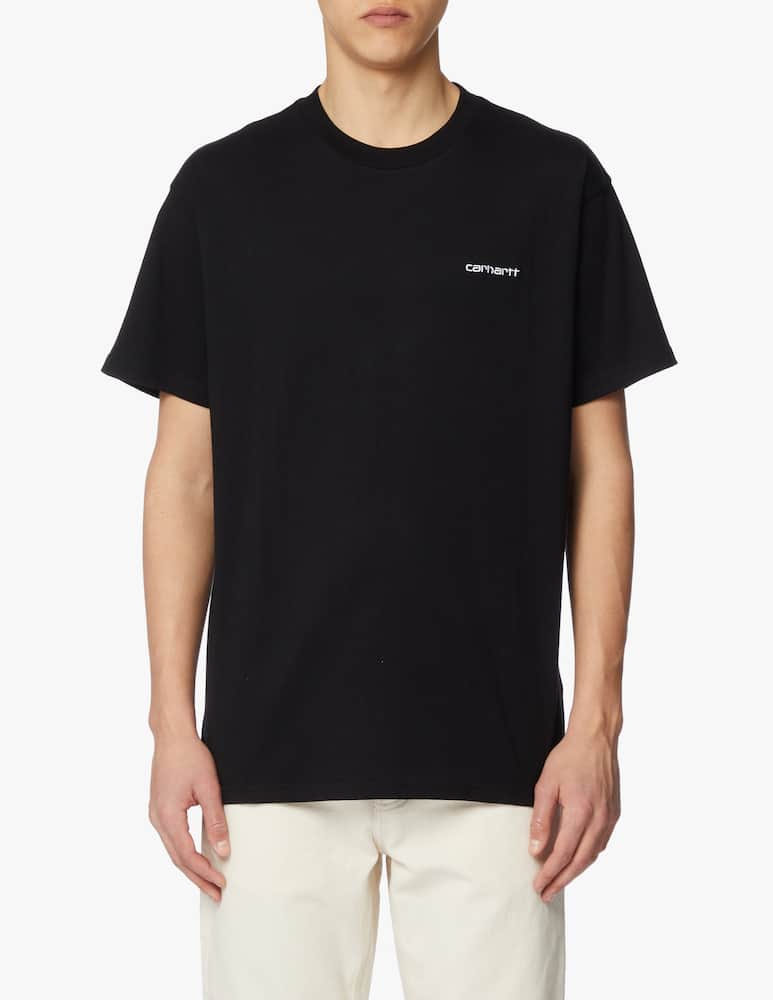 Carhartt WIP Maglietta manica corta scrittina - nero - immagine 1 Carhartt WIP Maglietta manica corta scrittina - nero - immagine 1