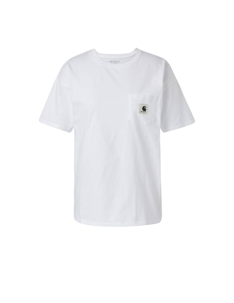 rinascente Carhartt WIP T-shirt in cotone con tasca - bianco