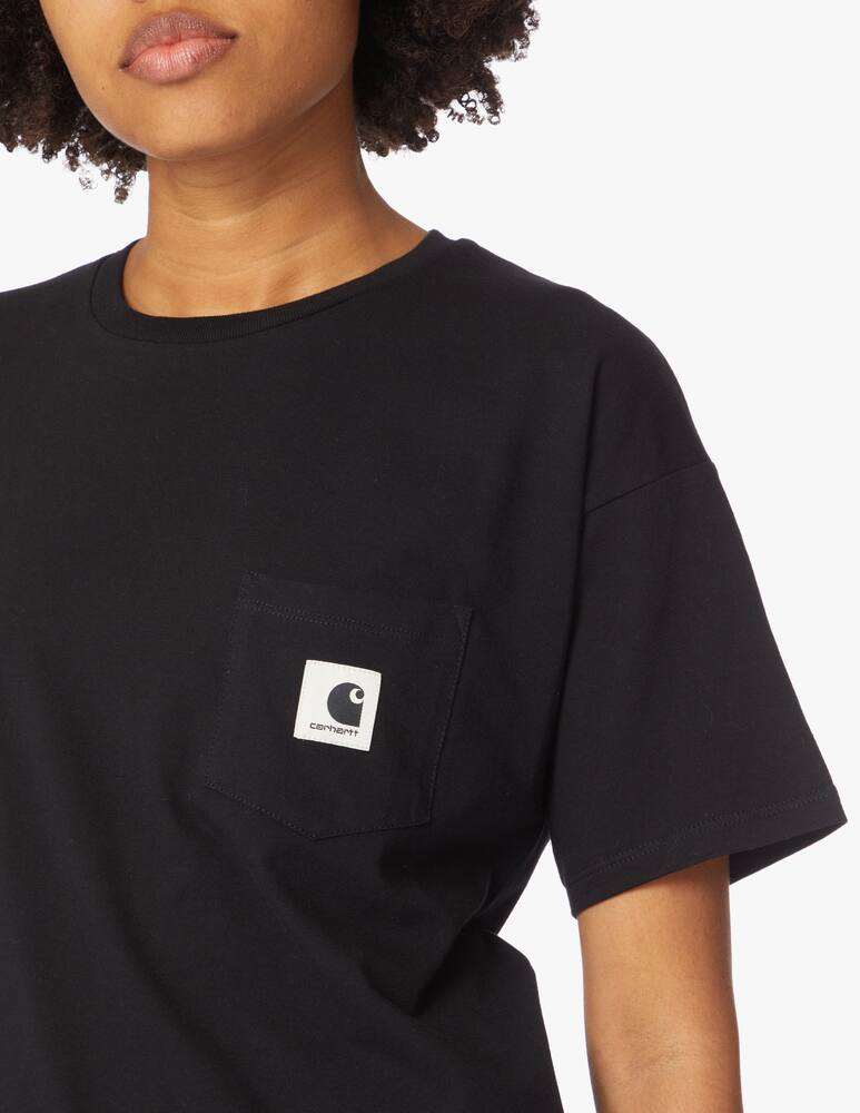 rinascente Carhartt WIP T-shirt in cotone con tasca - nero