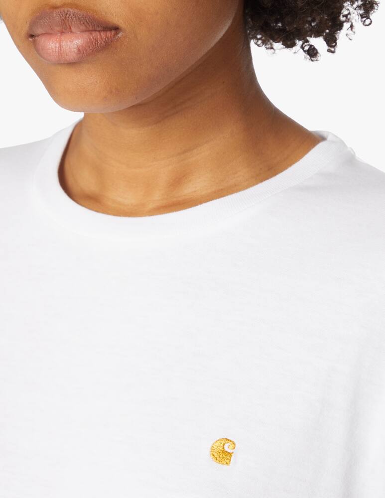 rinascente Carhartt WIP Cotton t-shirt with logo - white