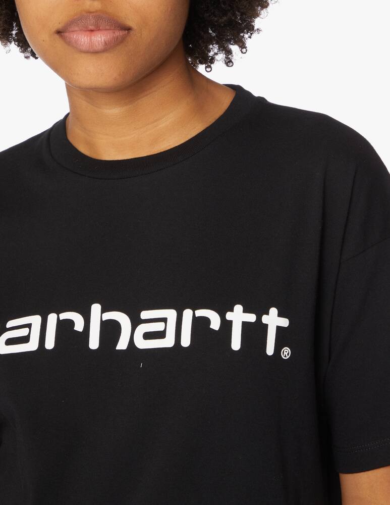 rinascente Carhartt WIP Cotton t-shirt with logo - black