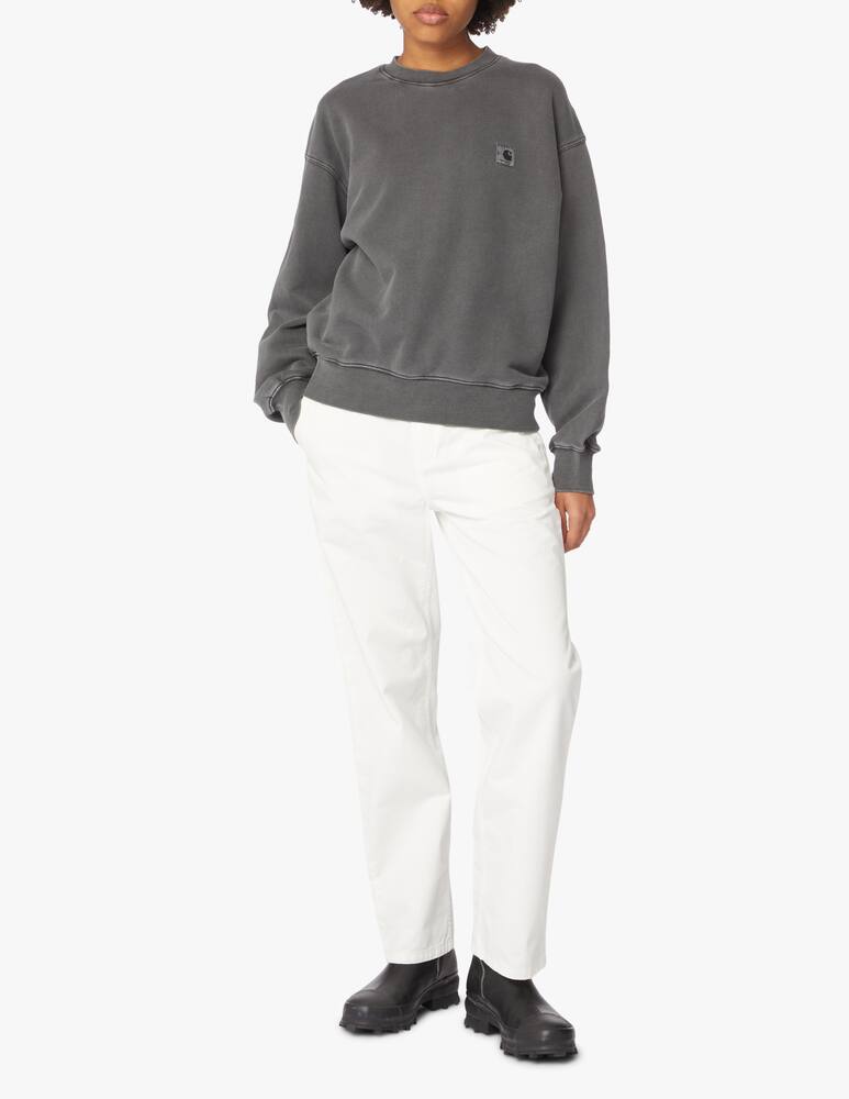 rinascente Carhartt WIP Felpa girocollo in cotone con logo - nero