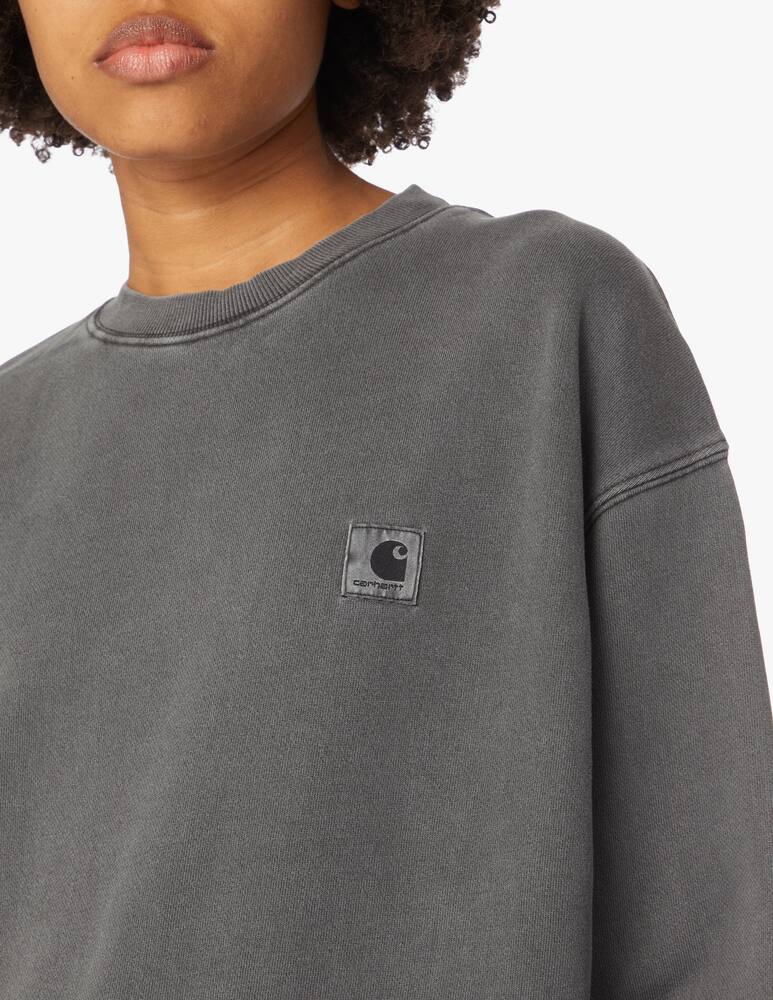 rinascente Carhartt WIP Felpa girocollo in cotone con logo - nero