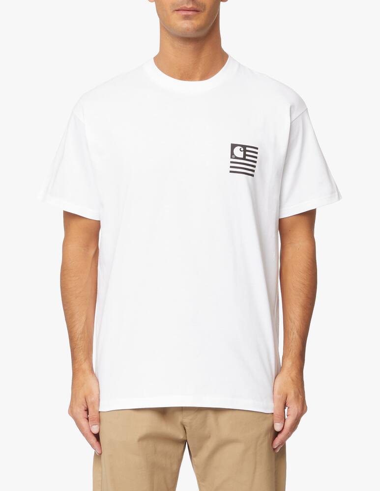 rinascente Carhartt WIP  state logo t-shirt