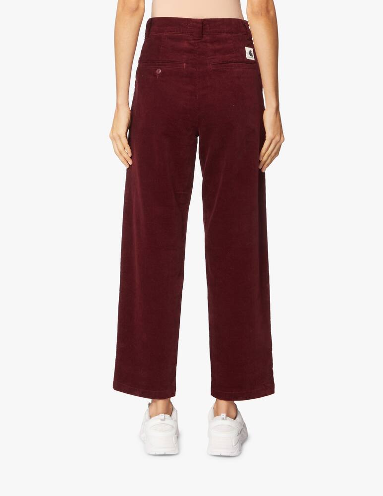 rinascente Carhartt WIP High rise velvet palazzo trousers W' Master