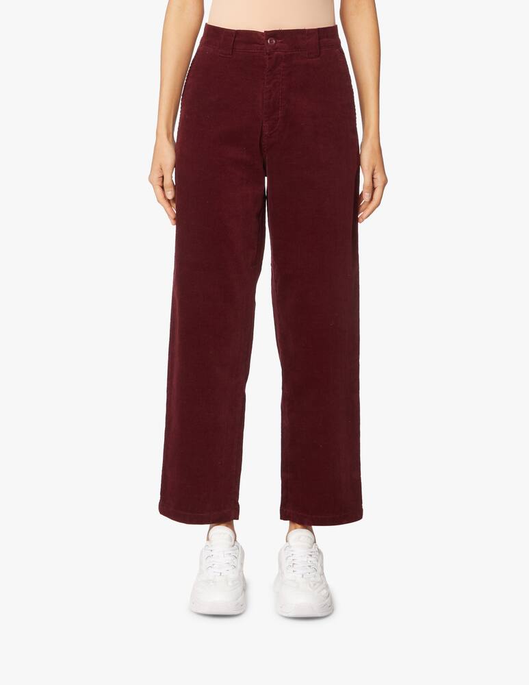 rinascente Carhartt WIP High rise velvet palazzo trousers W' Master