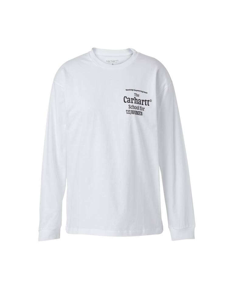rinascente Carhartt WIP Maglia a maniche lunghe in cotone - bianco