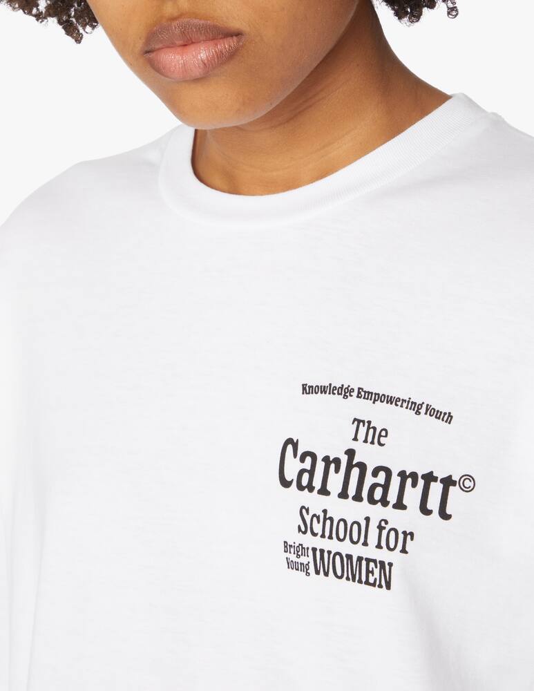 rinascente Carhartt WIP Maglia a maniche lunghe in cotone - bianco