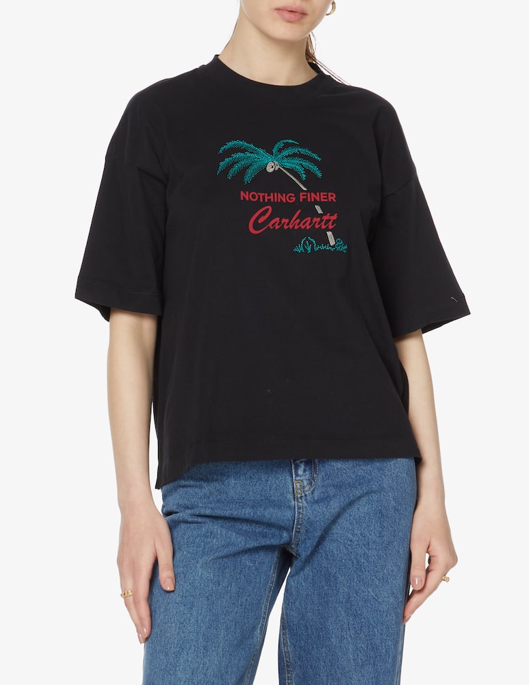 rinascente Carhartt WIP Cotton t-shirt with logo - black