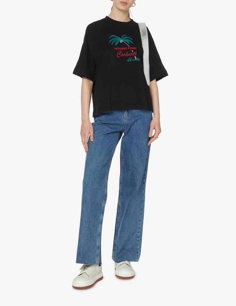 rinascente Carhartt WIP Cotton t-shirt with logo - black