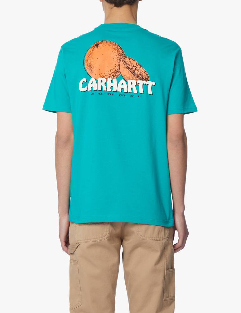 rinascente Carhartt WIP Maglietta manica corta orange juice - verde