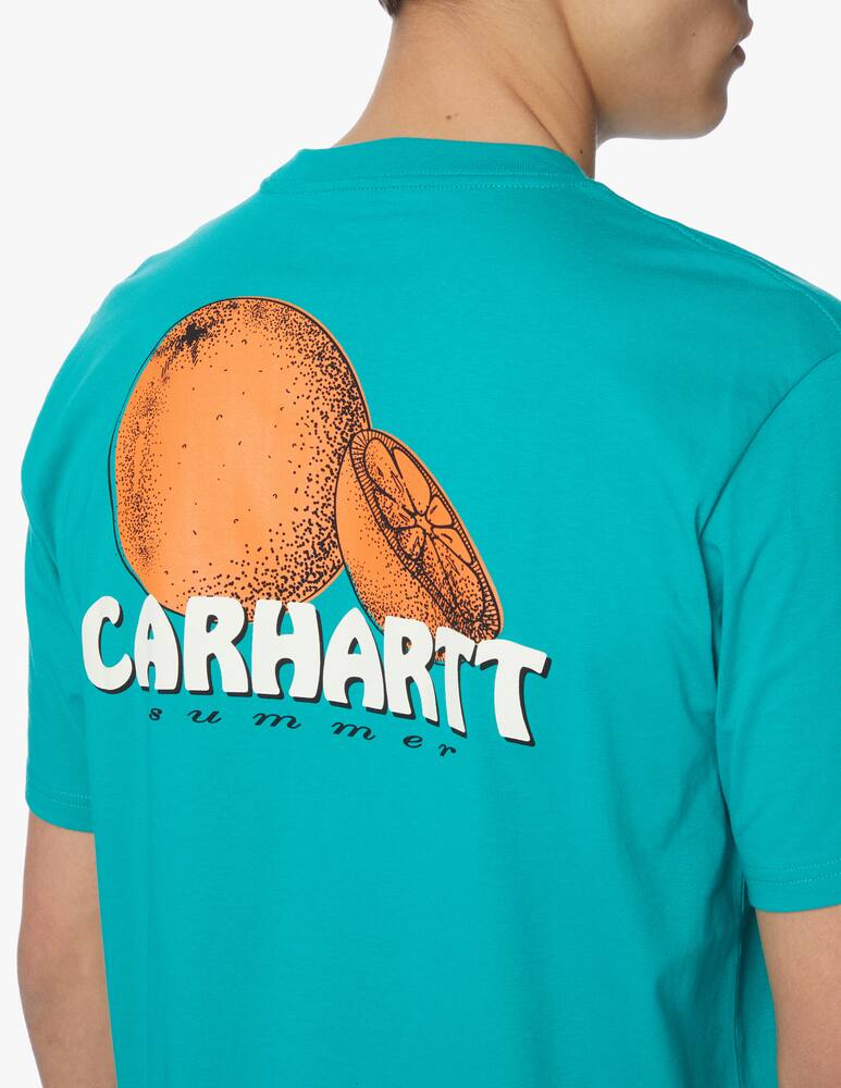 rinascente Carhartt WIP Maglietta manica corta orange juice - verde