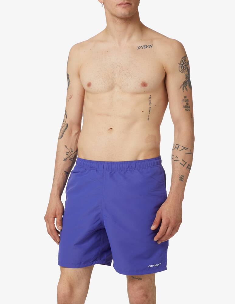 rinascente Carhartt WIP Lettering swimshort - violet