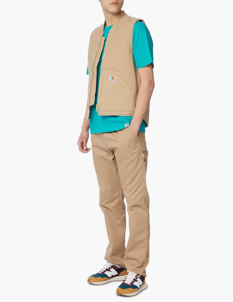Carhartt WIP Canvas ruck single knee pant - beige - picture 1 Carhartt WIP Canvas ruck single knee pant - beige - picture 1