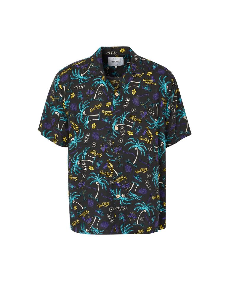 rinascente Carhartt WIP Camicia manica corta cb fantasia palme - multicolor