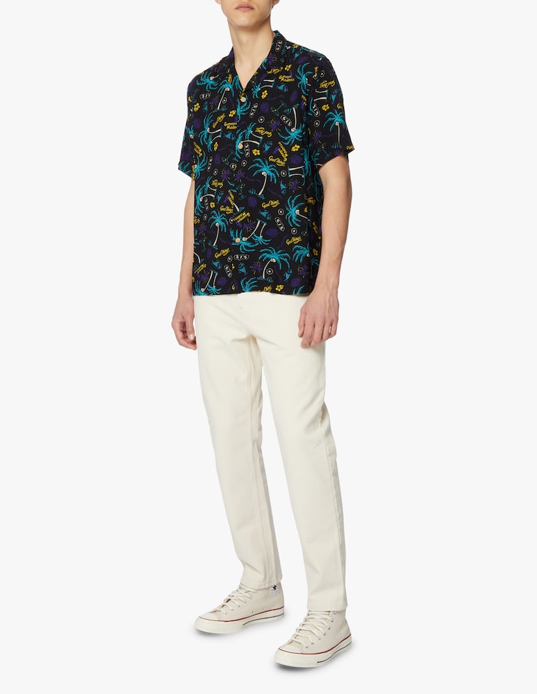 rinascente Carhartt WIP Camicia manica corta cb fantasia palme - multicolor