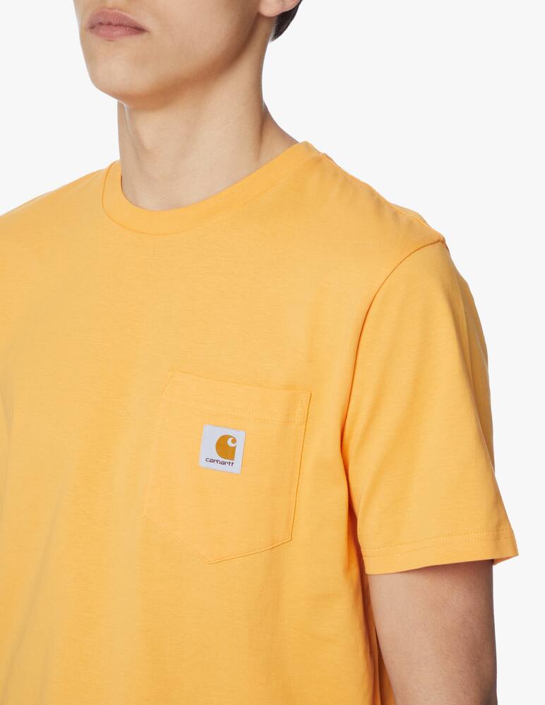 Carhartt WIP Maglietta manica corta con taschino - arancione - immagine 4 Carhartt WIP Maglietta manica corta con taschino - arancione - immagine 4