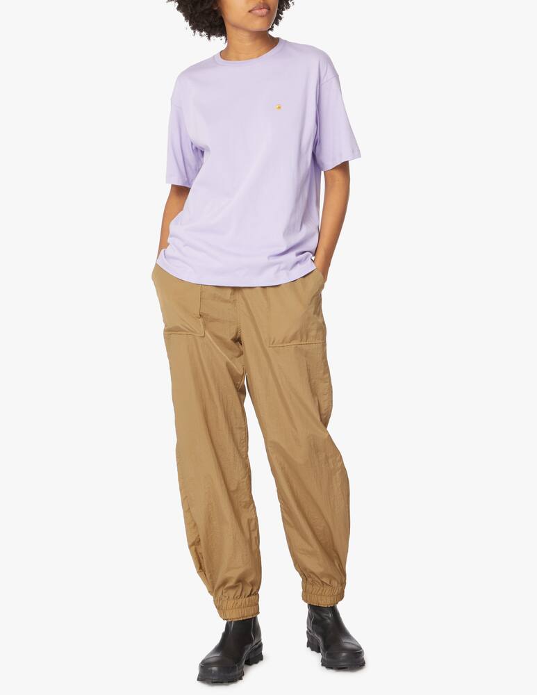 rinascente Carhartt WIP T-shirt in cotone con logo - lilla