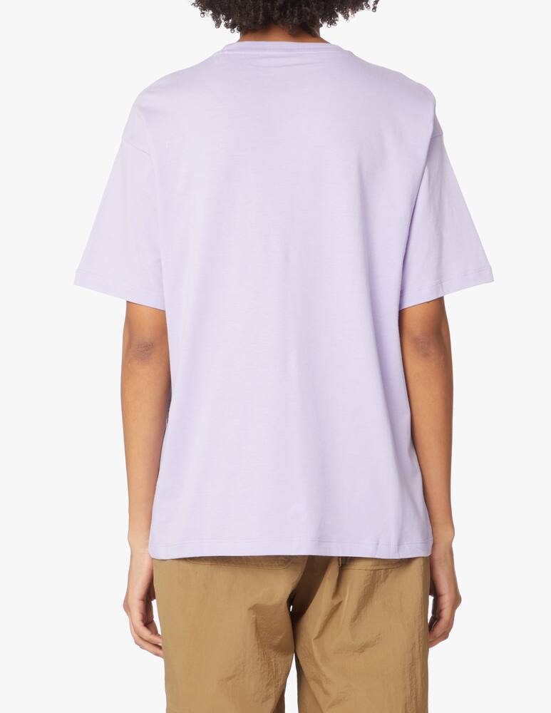 rinascente Carhartt WIP T-shirt in cotone con logo - lilla