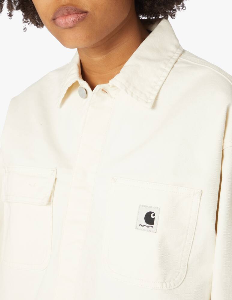 rinascente Carhartt WIP Giacca Overshirt in cotone Michigan - beige
